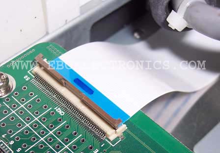 Unlock the connector
