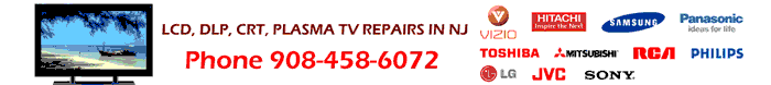 lcd dlp crt projection plasma tv repair nj